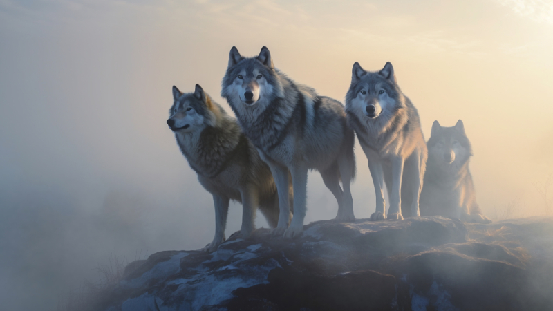 ¿Qué animales viven en grupos y colaboran entre sí?